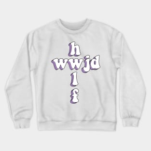 wwjd x hwlf Crewneck Sweatshirt